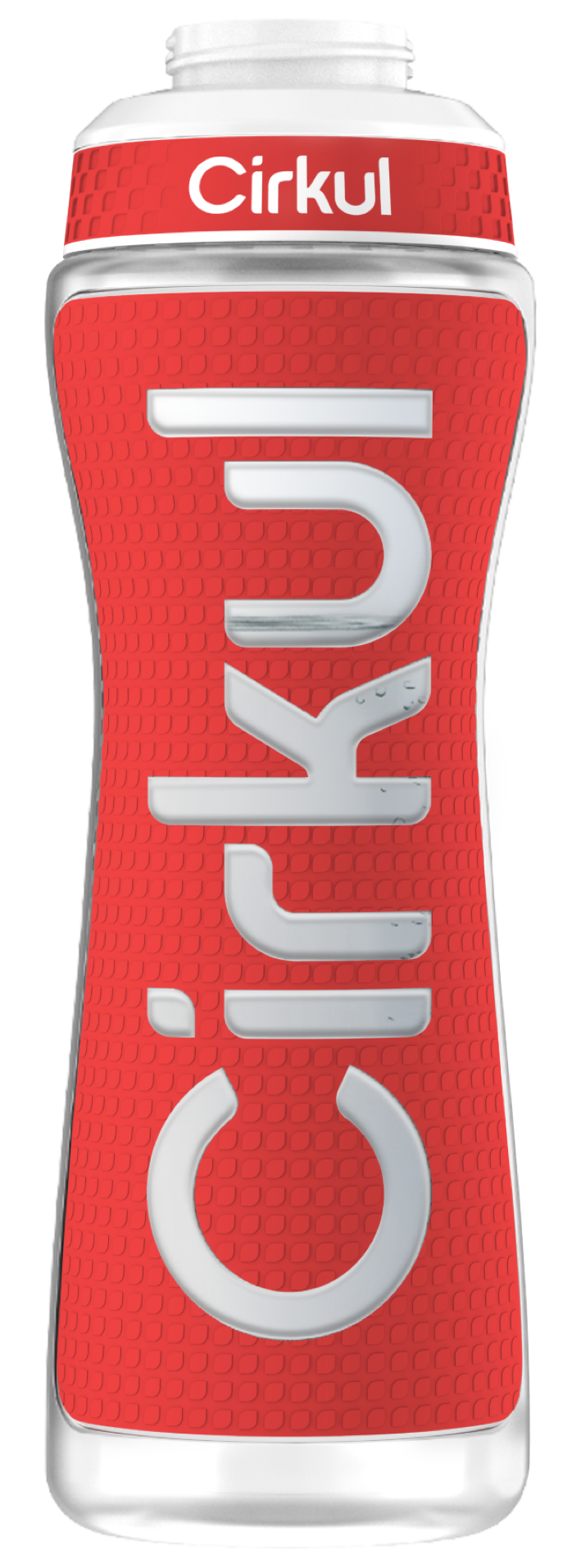 22oz. Grip Squeeze Plastic Bottle & Sport Lid A57D