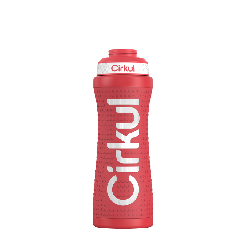 22oz. Grip Stainless Steel Bottle & Sport Lid 0AO8