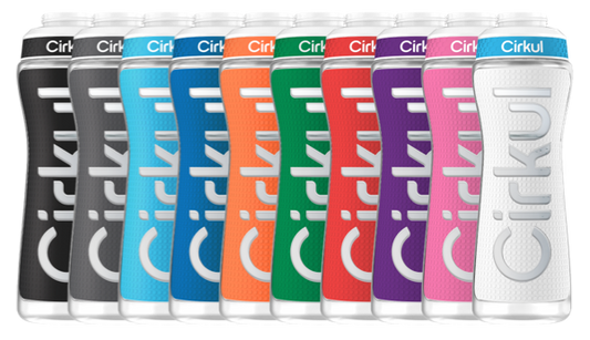 22oz. Grip Squeeze Plastic Bottle & Sport Lid A57D