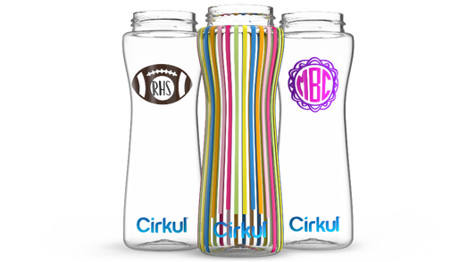 Custom 22oz. Plastic Bottle & Comfort Grip Lid OLGB