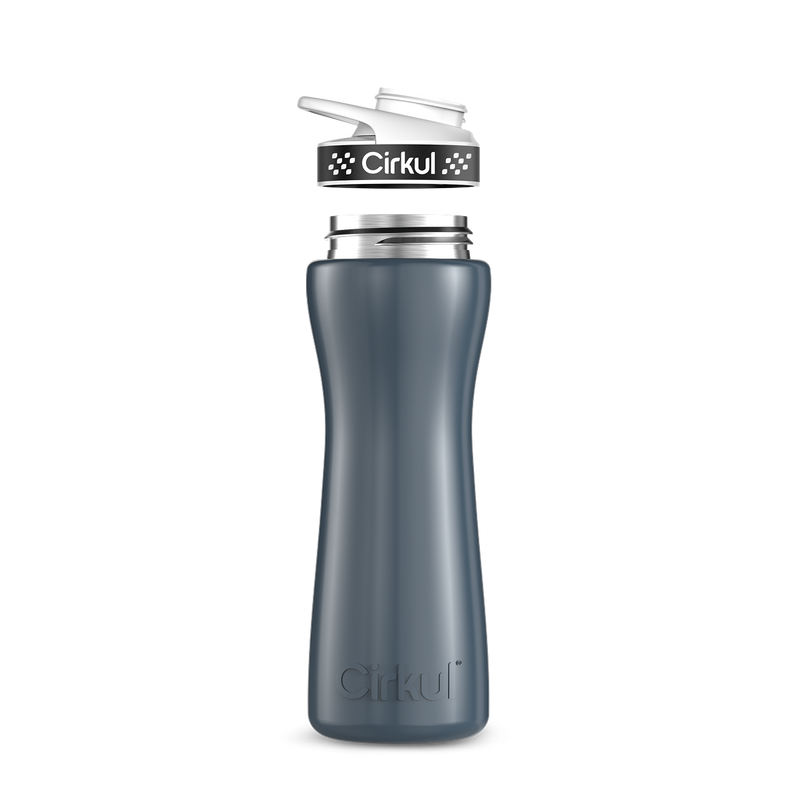 22oz. Stainless Steel Bottle & Comfort Grip Lid BCQP
