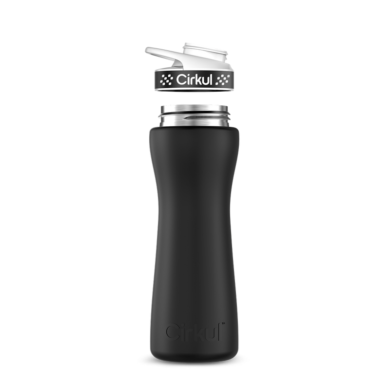 22oz. Stainless Steel Bottle & Comfort Grip Lid BCQP