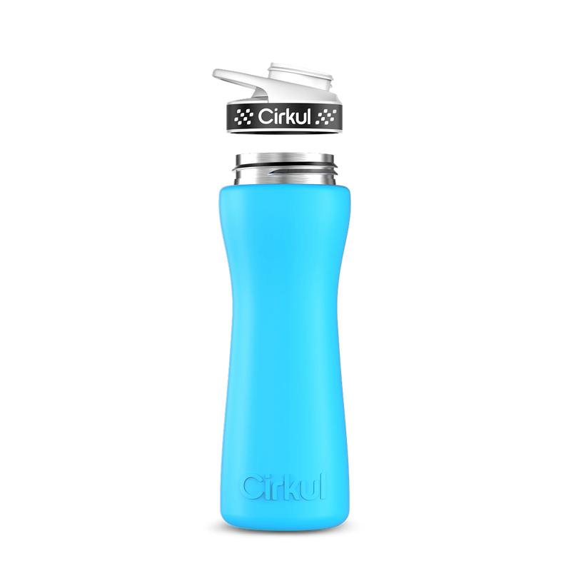 22oz. Stainless Steel Bottle & Comfort Grip Lid BCQP