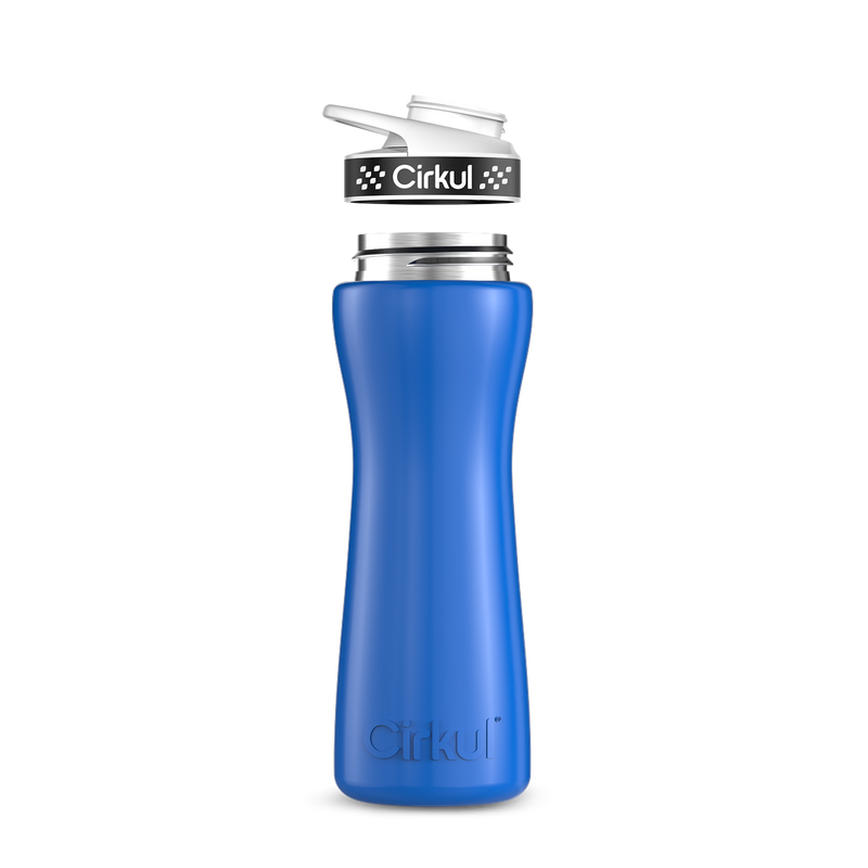 22oz. Stainless Steel Bottle & Comfort Grip Lid BCQP