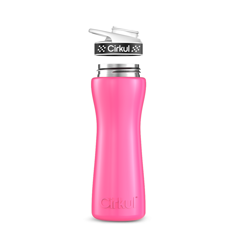 22oz. Stainless Steel Bottle & Comfort Grip Lid BCQP