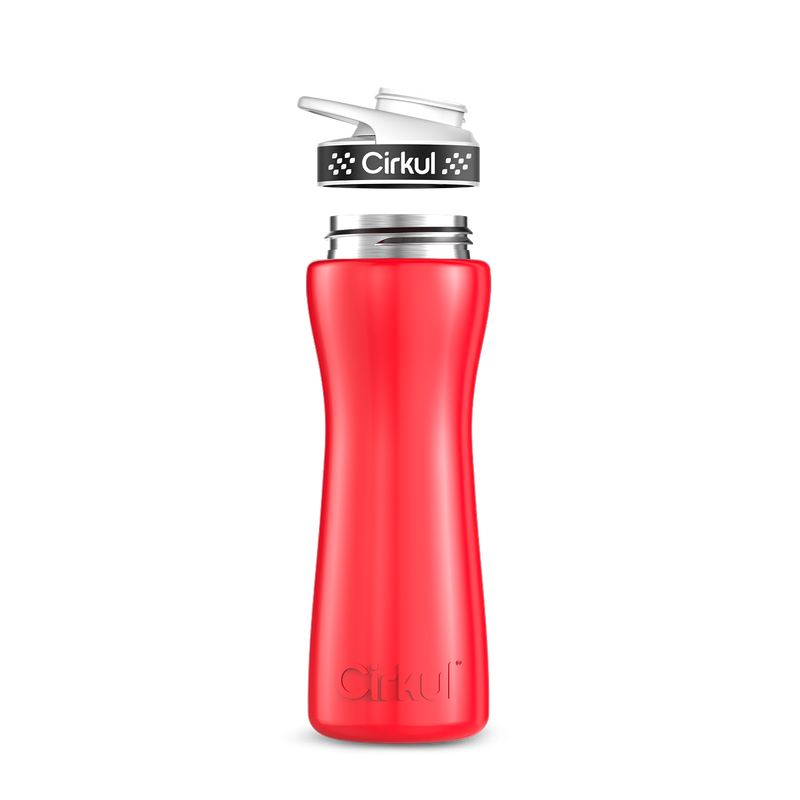 22oz. Stainless Steel Bottle & Comfort Grip Lid BCQP