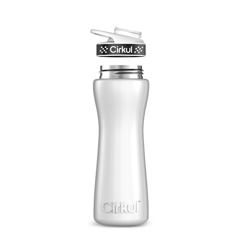 22oz. Stainless Steel Bottle & Comfort Grip Lid BCQP