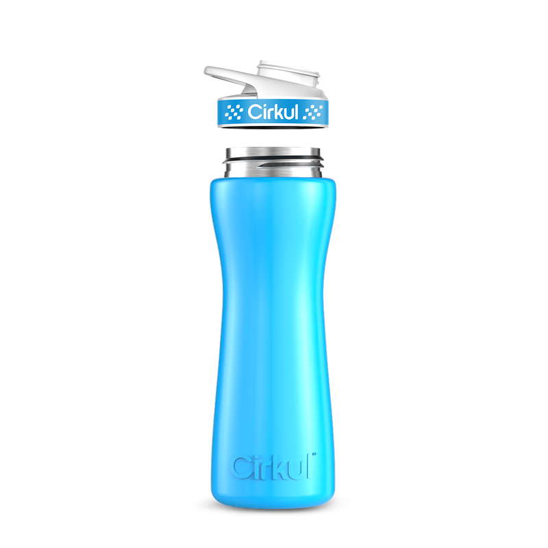 22oz. Stainless Steel Bottle & Comfort Grip Lid BCQP