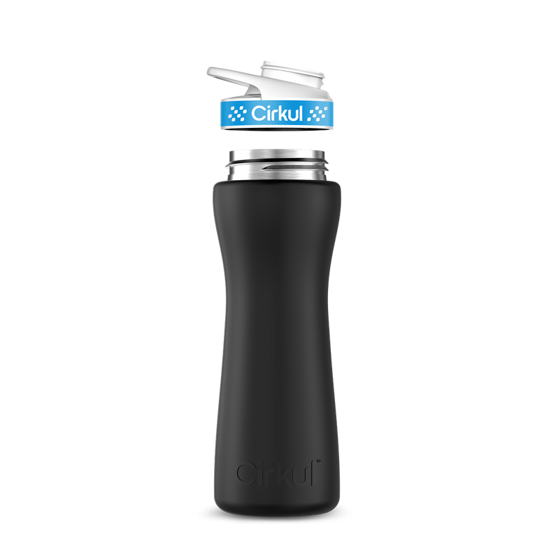 22oz. Stainless Steel Bottle & Comfort Grip Lid BCQP