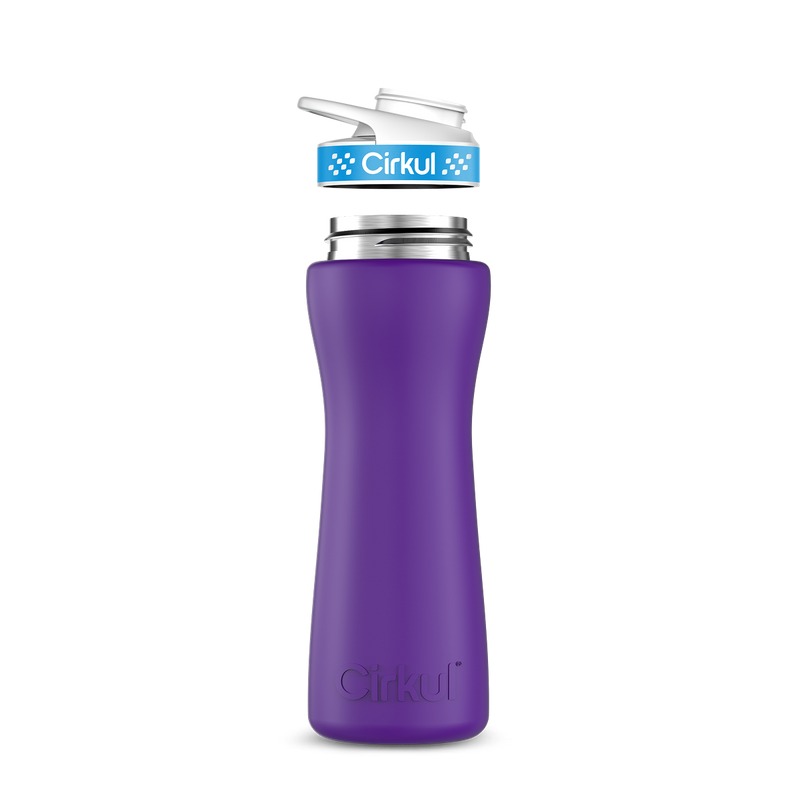 22oz. Stainless Steel Bottle & Comfort Grip Lid BCQP
