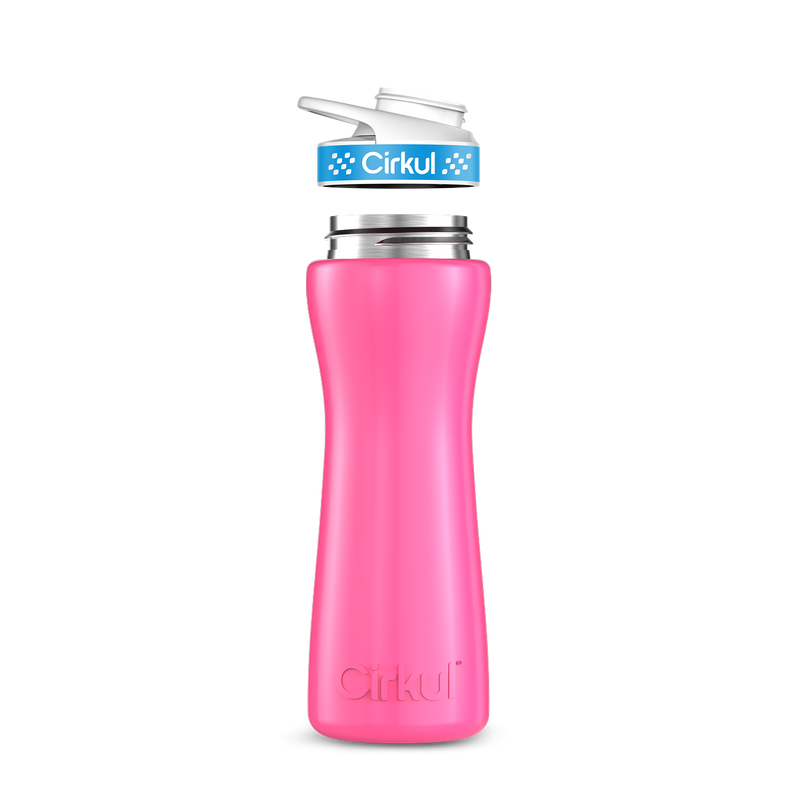 22oz. Stainless Steel Bottle & Comfort Grip Lid BCQP