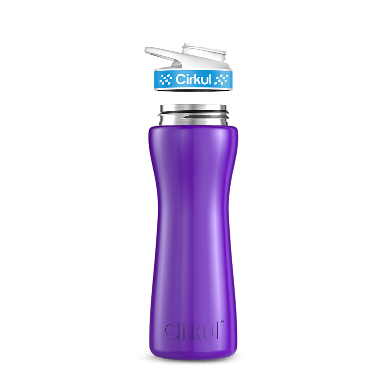 22oz. Stainless Steel Bottle & Comfort Grip Lid BCQP