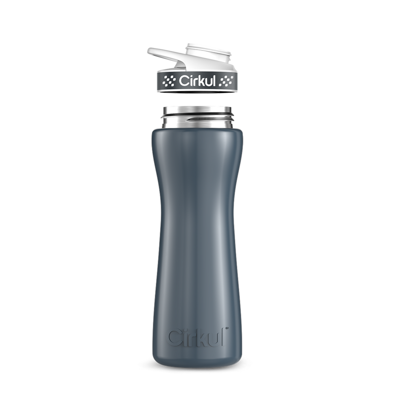 22oz. Stainless Steel Bottle & Comfort Grip Lid BCQP