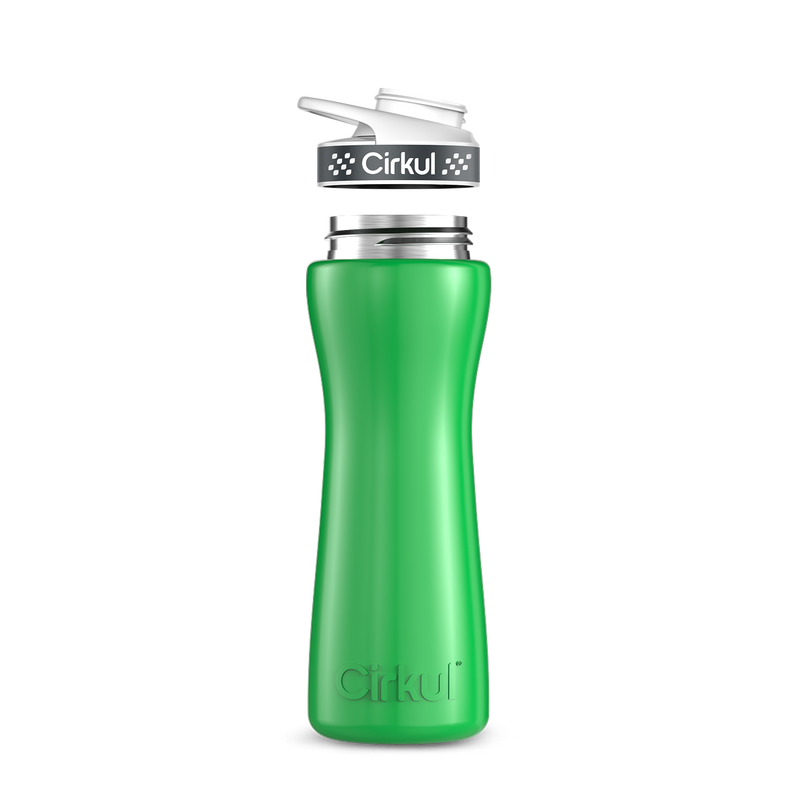 22oz. Stainless Steel Bottle & Comfort Grip Lid BCQP