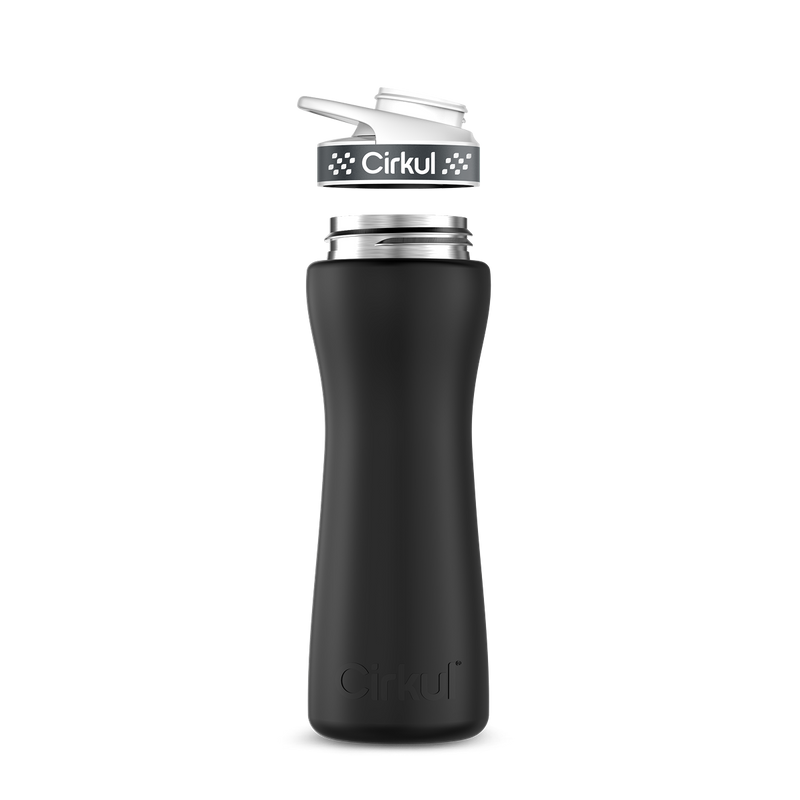 22oz. Stainless Steel Bottle & Comfort Grip Lid BCQP
