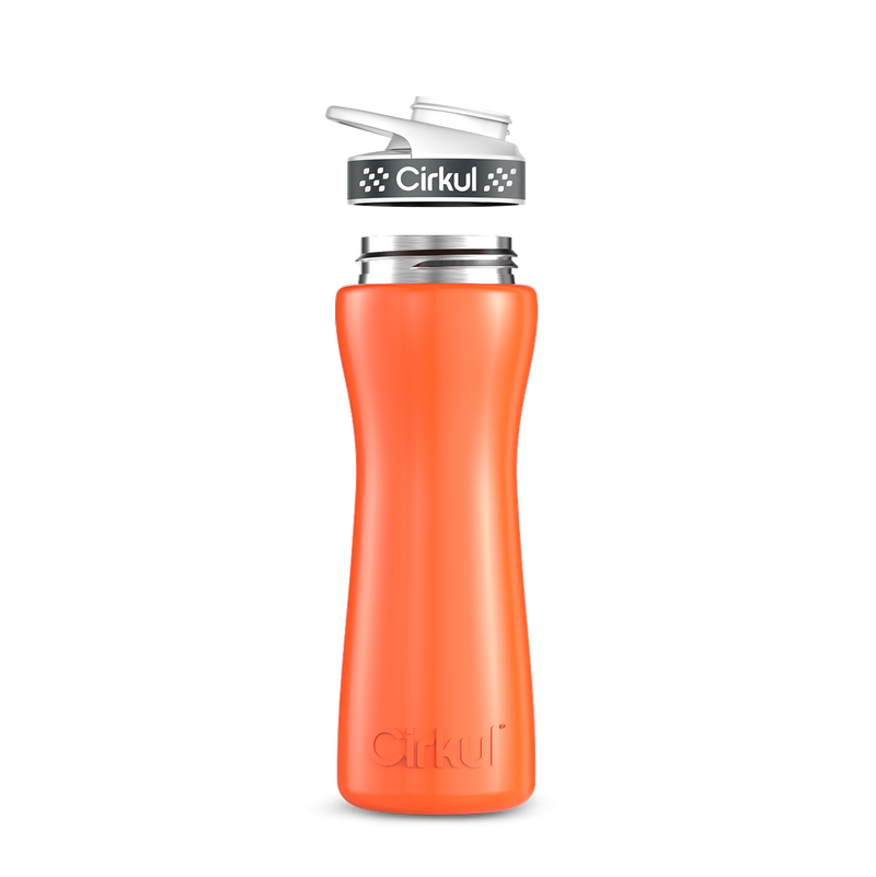 22oz. Stainless Steel Bottle & Comfort Grip Lid BCQP