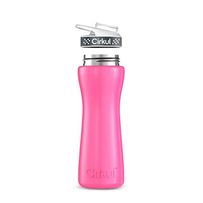 22oz. Stainless Steel Bottle & Comfort Grip Lid BCQP