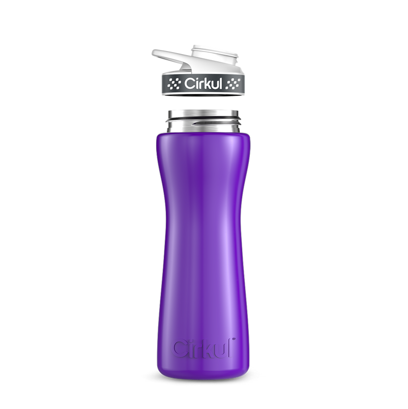 22oz. Stainless Steel Bottle & Comfort Grip Lid BCQP