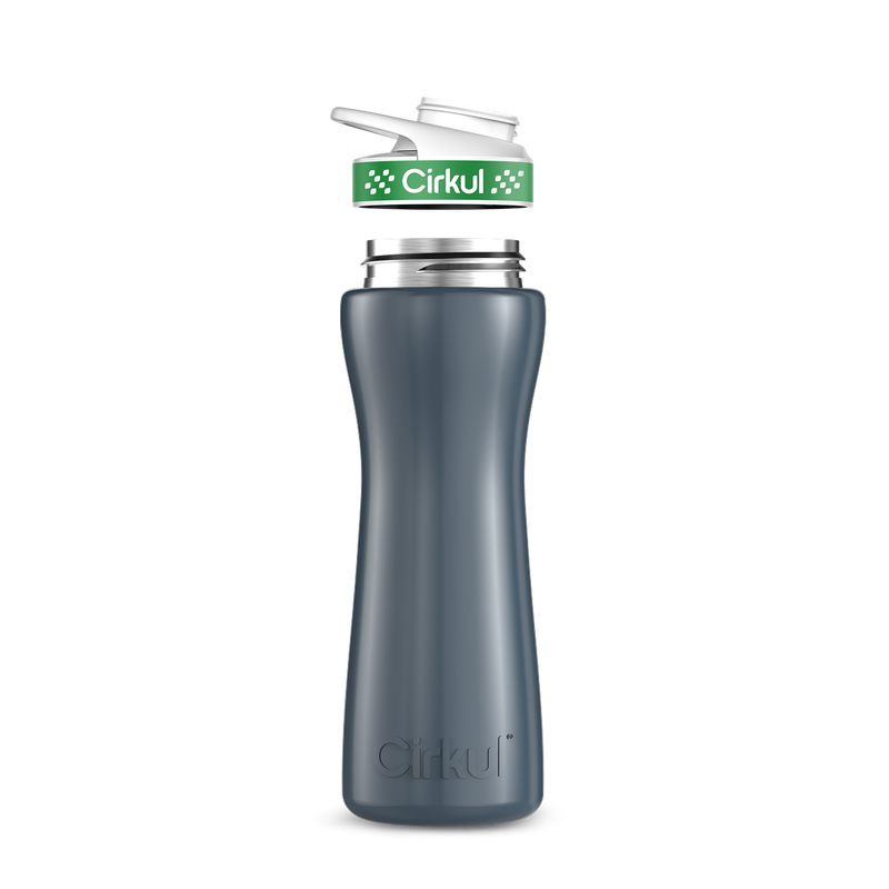 22oz. Stainless Steel Bottle & Comfort Grip Lid BCQP