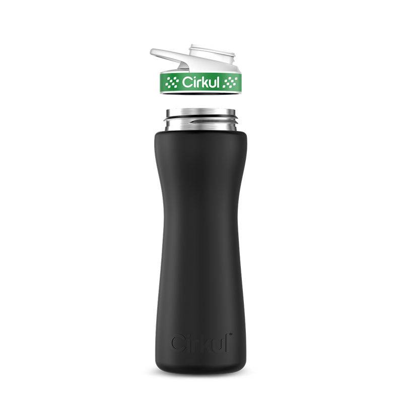 22oz. Stainless Steel Bottle & Comfort Grip Lid BCQP