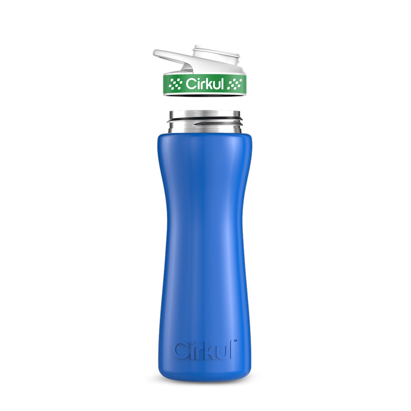 22oz. Stainless Steel Bottle & Comfort Grip Lid BCQP