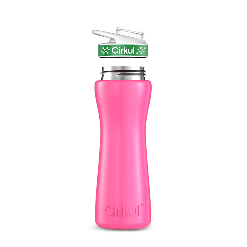 22oz. Stainless Steel Bottle & Comfort Grip Lid BCQP
