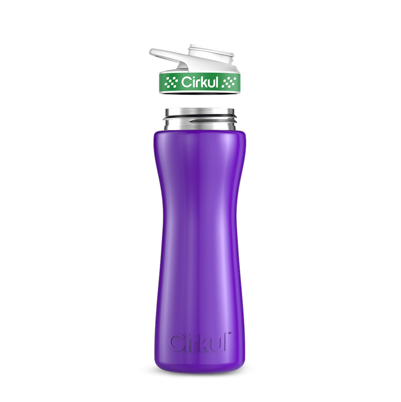 22oz. Stainless Steel Bottle & Comfort Grip Lid BCQP