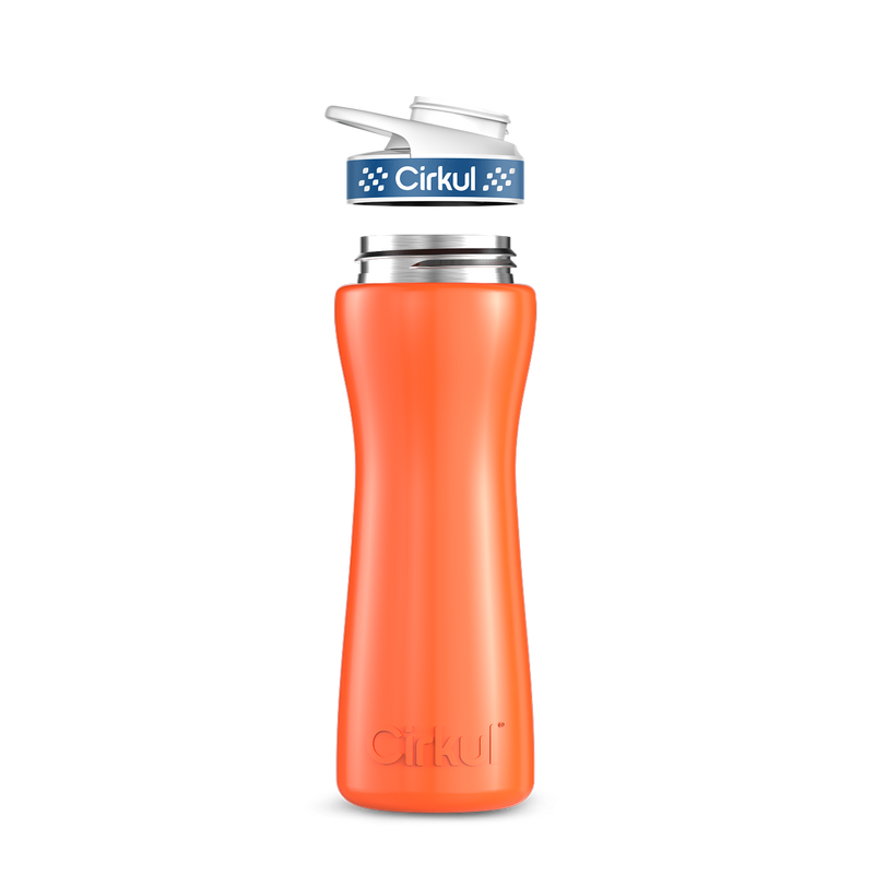 22oz. Stainless Steel Bottle & Comfort Grip Lid BCQP