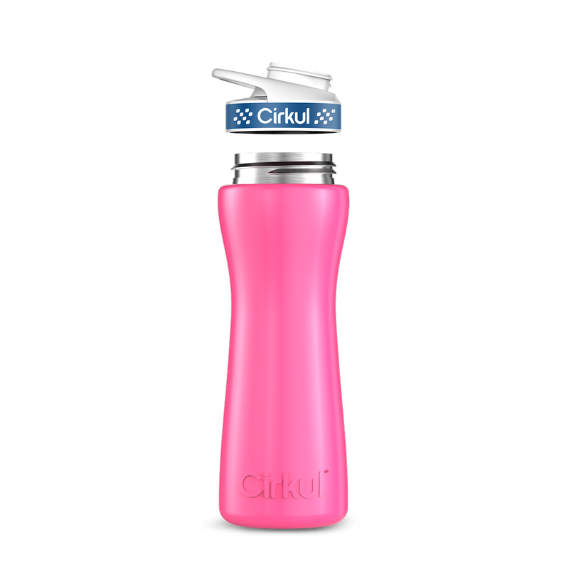 22oz. Stainless Steel Bottle & Comfort Grip Lid BCQP