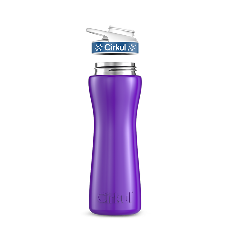 22oz. Stainless Steel Bottle & Comfort Grip Lid BCQP