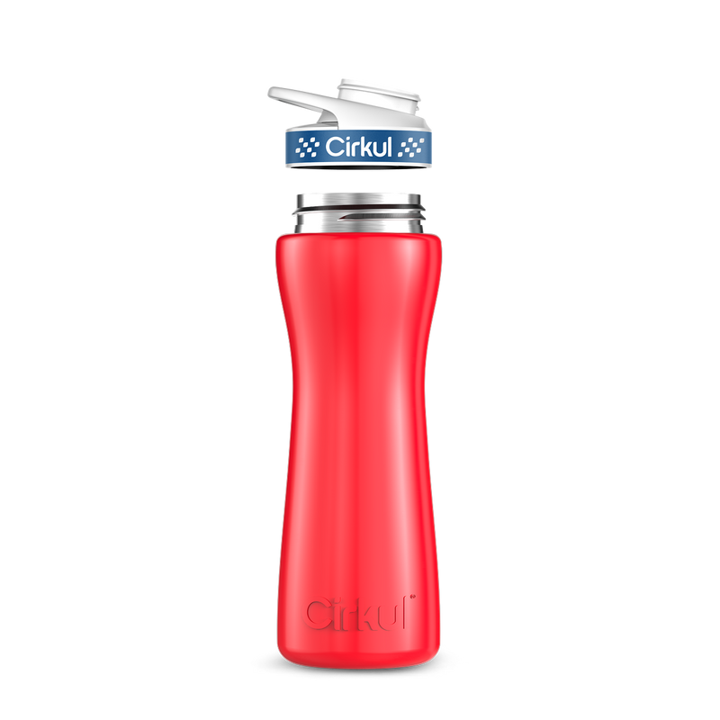 22oz. Stainless Steel Bottle & Comfort Grip Lid BCQP