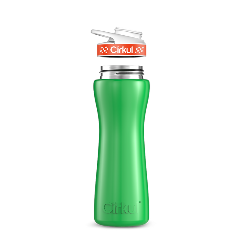 22oz. Stainless Steel Bottle & Comfort Grip Lid BCQP