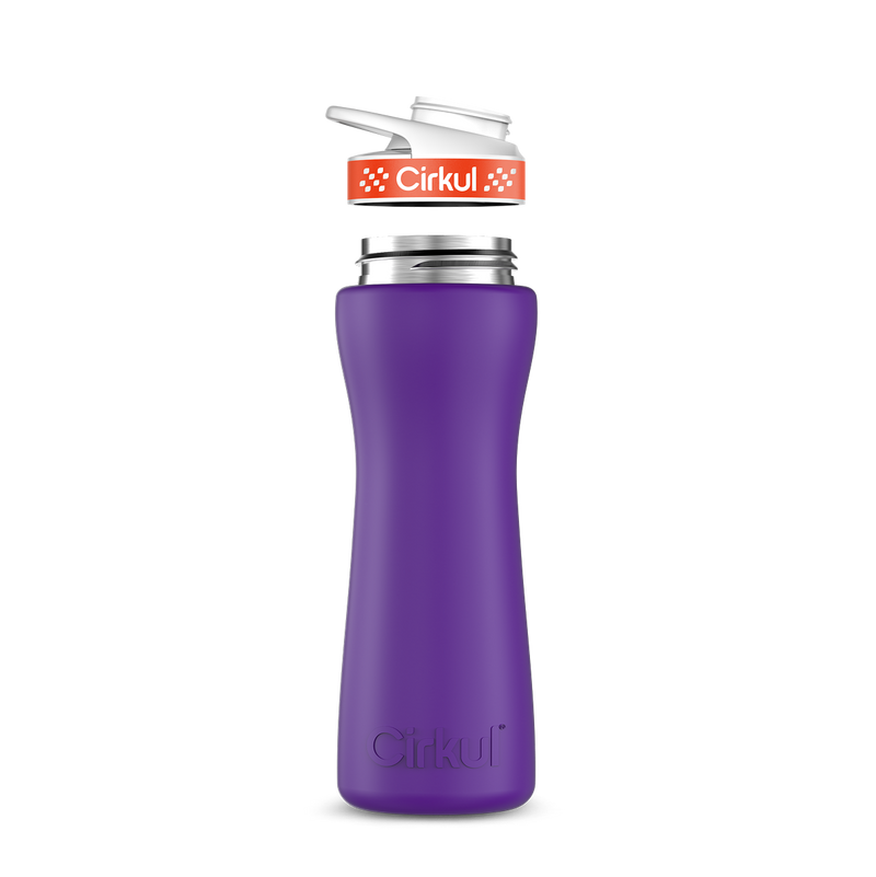 22oz. Stainless Steel Bottle & Comfort Grip Lid BCQP
