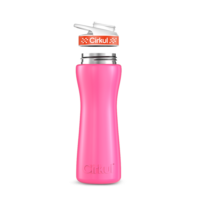 22oz. Stainless Steel Bottle & Comfort Grip Lid BCQP