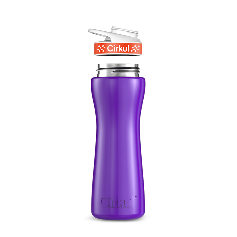 22oz. Stainless Steel Bottle & Comfort Grip Lid BCQP
