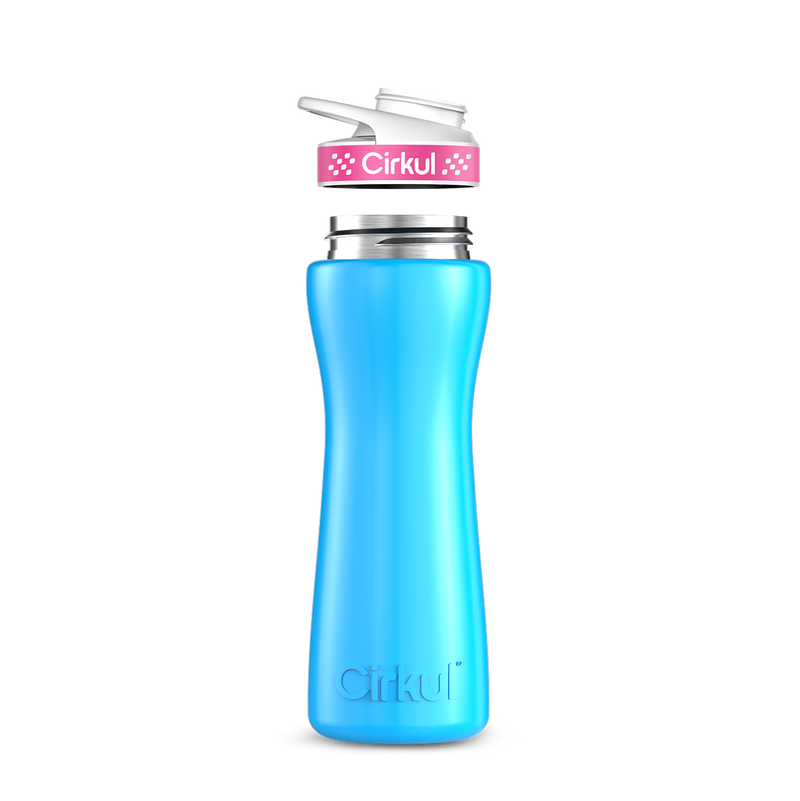 22oz. Stainless Steel Bottle & Comfort Grip Lid BCQP