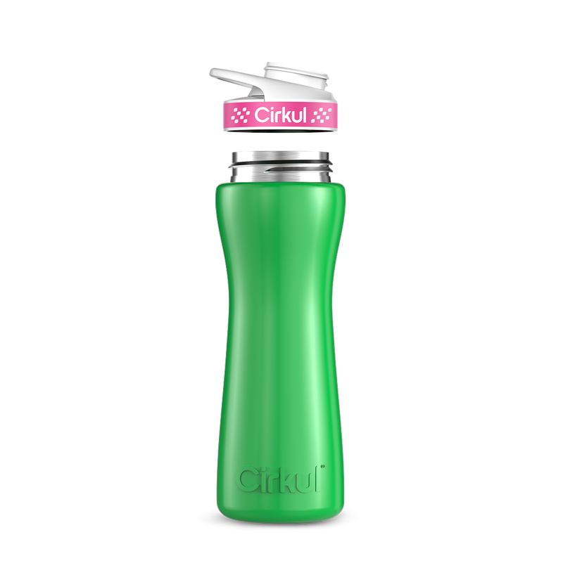 22oz. Stainless Steel Bottle & Comfort Grip Lid BCQP