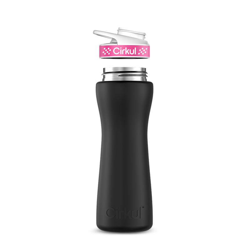 22oz. Stainless Steel Bottle & Comfort Grip Lid BCQP