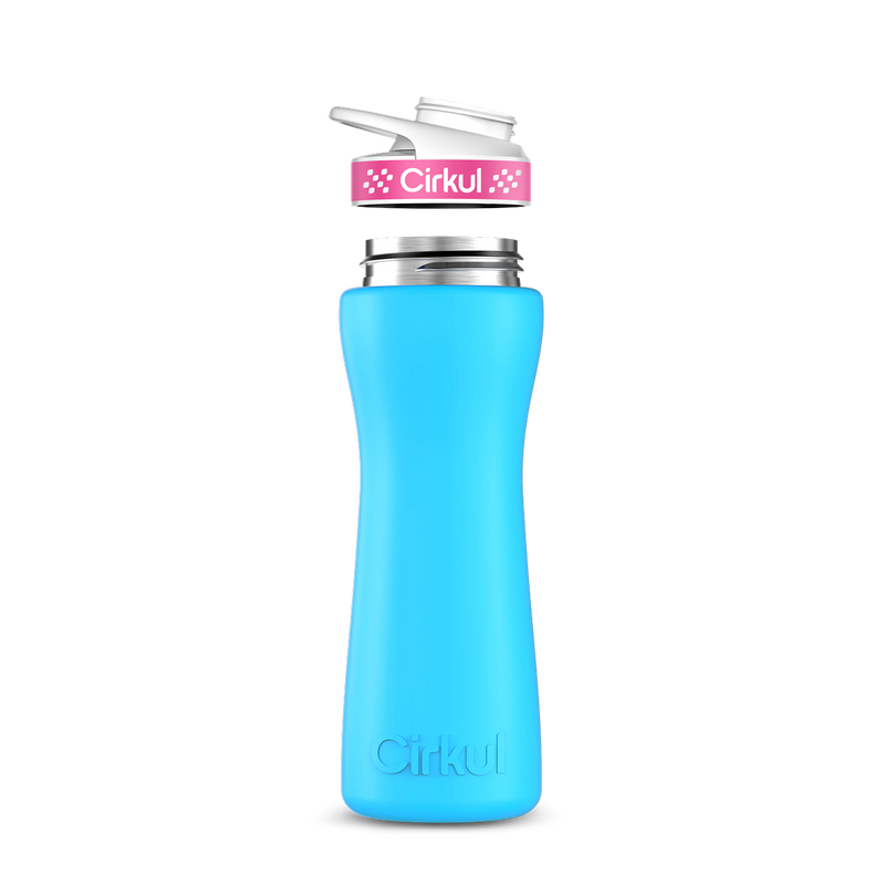 22oz. Stainless Steel Bottle & Comfort Grip Lid BCQP