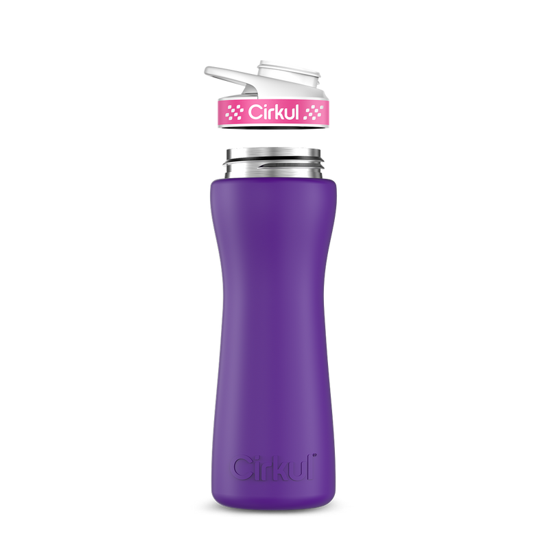 22oz. Stainless Steel Bottle & Comfort Grip Lid BCQP