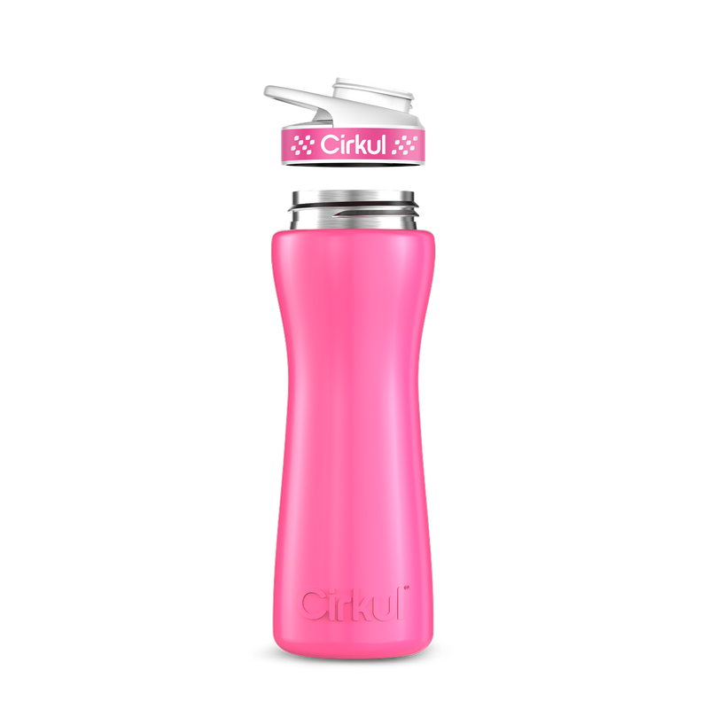 22oz. Stainless Steel Bottle & Comfort Grip Lid BCQP