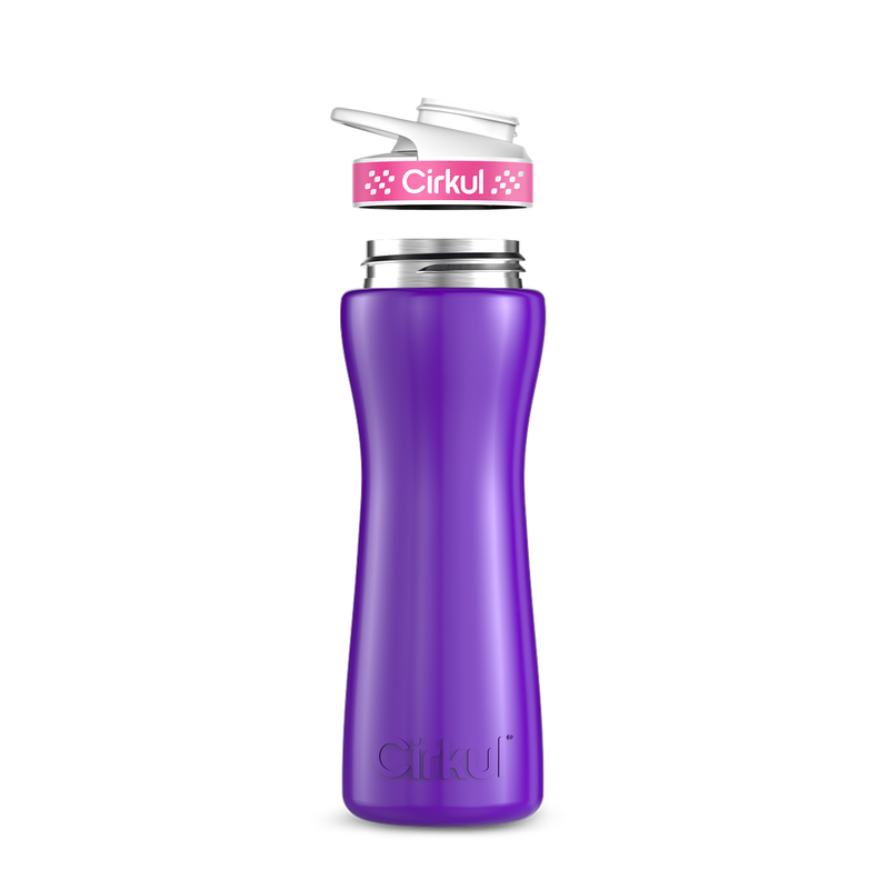 22oz. Stainless Steel Bottle & Comfort Grip Lid BCQP