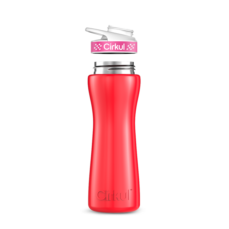 22oz. Stainless Steel Bottle & Comfort Grip Lid BCQP