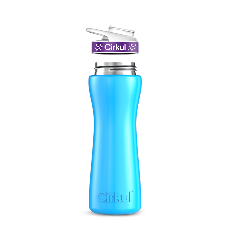 22oz. Stainless Steel Bottle & Comfort Grip Lid BCQP