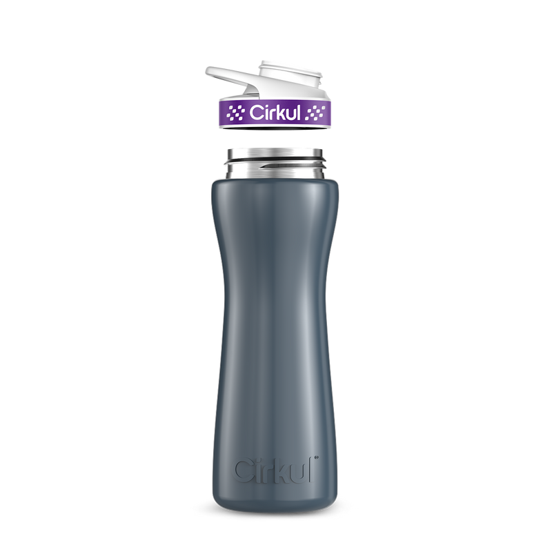 22oz. Stainless Steel Bottle & Comfort Grip Lid BCQP