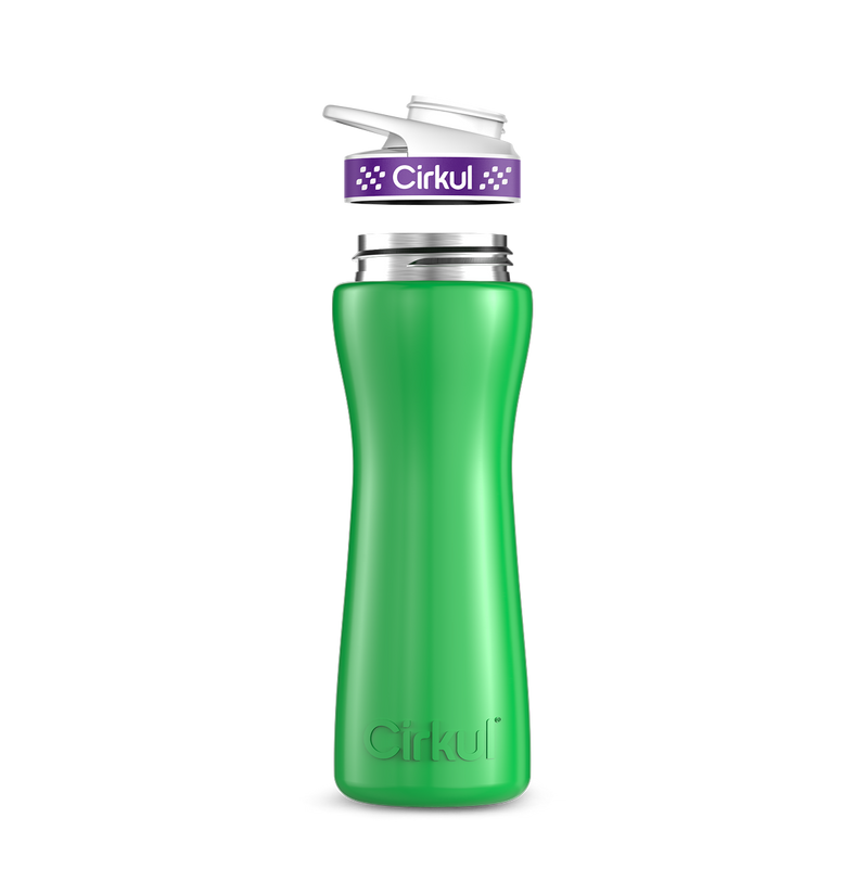 22oz. Stainless Steel Bottle & Comfort Grip Lid BCQP