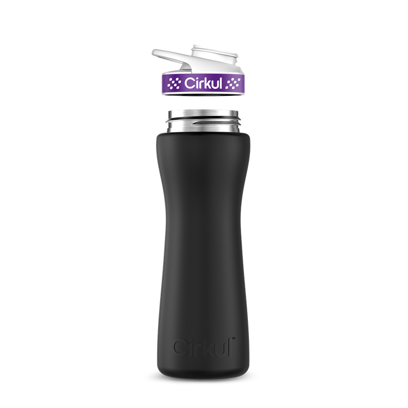 22oz. Stainless Steel Bottle & Comfort Grip Lid BCQP