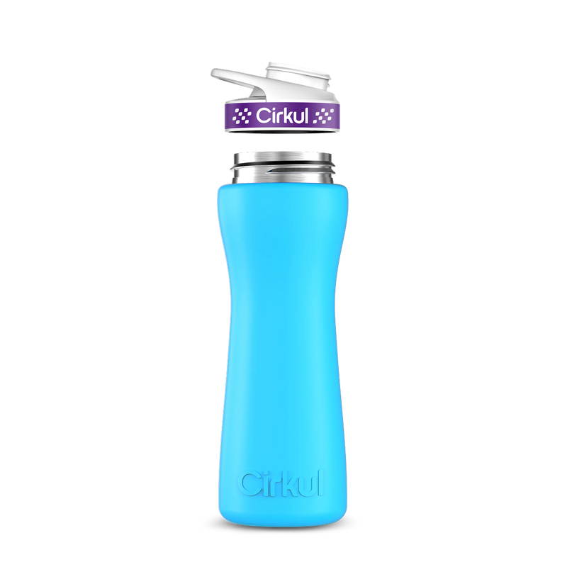 22oz. Stainless Steel Bottle & Comfort Grip Lid BCQP