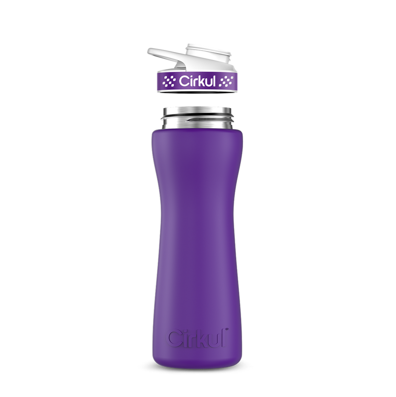 22oz. Stainless Steel Bottle & Comfort Grip Lid BCQP