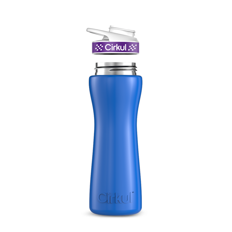 22oz. Stainless Steel Bottle & Comfort Grip Lid BCQP